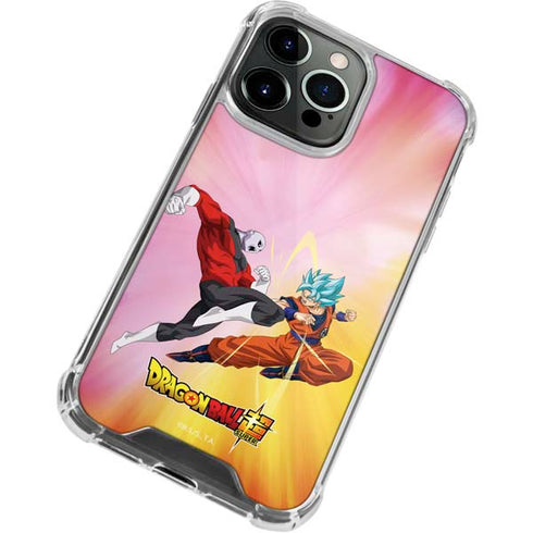 Dragon Ball Super Goku vs Jiren Fate of the Universe iPhone 14 Pro Clear Case